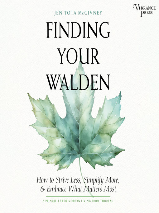 Title details for Finding Your Walden by Jen Tota McGivney - Wait list